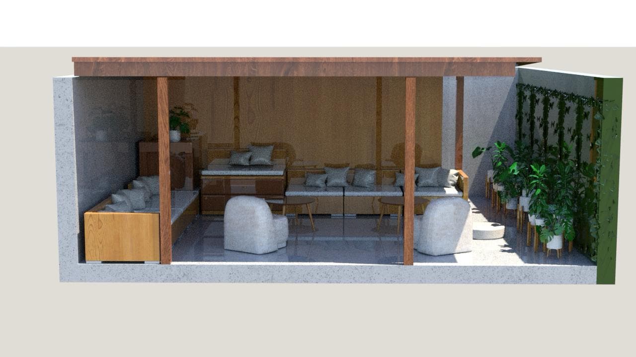 Terraza Residencial vista 1